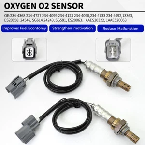 2X Oxygen O2 Sensor for 1999 2000 Honda Civic 1.6L D16Y8 Upstream Downstream - Picture 1 of 10
