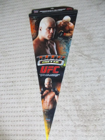 Titi Ortiz WinCraft MMA 17X40 Felt Pennant NEW UFC NWT * Cover