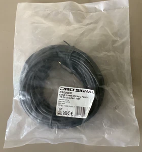 PRO SIGNAL - PSG00052 - 3,5 MM STEREO STECKER AUF STECKER KABEL - 10 M - Bild 1 von 1