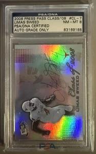 2008 Press Pass SE Class of 2008 Limas Sweed PSA/DNA Authentic Auto Rookie RC - Picture 1 of 2