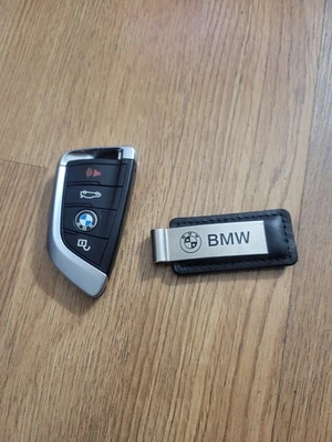 OEM 2014-2018 BMW X5 X6 SMART LLAVERO MANDO A DISTANCIA SIN LLAVE Foto 1 de 2