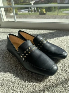 FitFlop Damen Delicato Nieten und Ösen weiches Leder Halbschuhe 10 - Bild 1 von 6