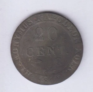 ALEMANIA Westfalia ocupación francesa Napoleón 20 céntimos 1808C (all755) - Imagen 1 de 2