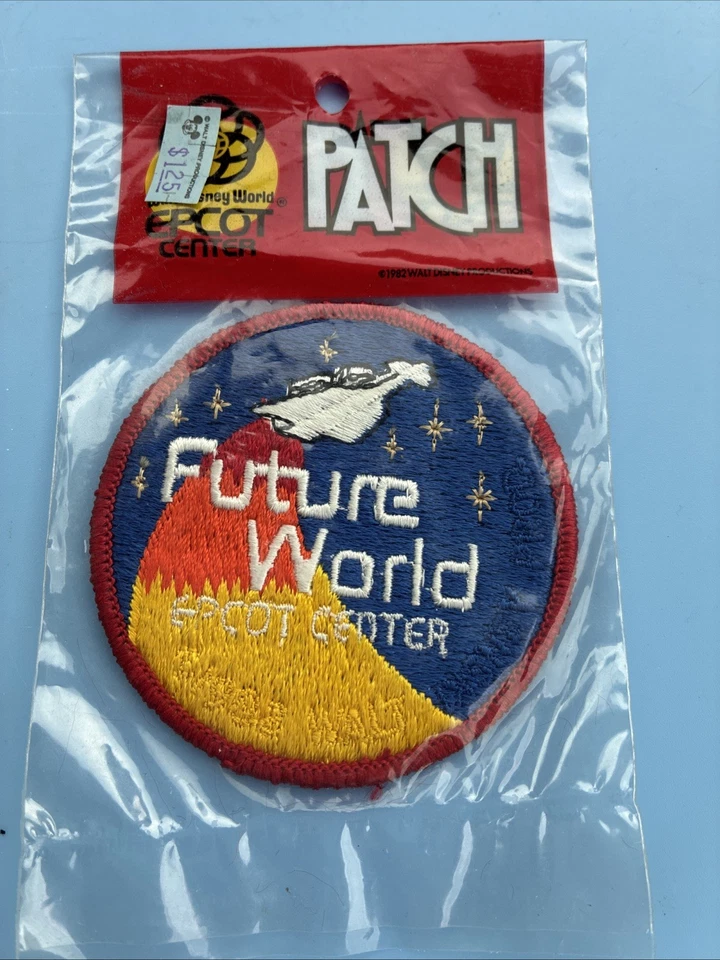 Vintage Walt Disney World Epcot Center Patch Future World 1982 3" New 80s - Image 1 of 1