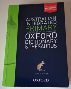 Oxford Australian Primary Integrated Dictionary and Thesaurus 3rd Edition - Picture 1 of 7
