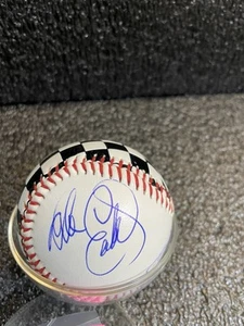 SIGNED Dale Earnhardt Sr And Jr Baseball In Case Nascar 50 Th Anniversary - Picture 1 of 7