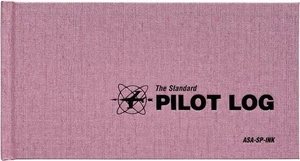 New ASA Standard Pilot Log - Pink Logbook ISBN 978-1-61954-277-8 ASA-SP-INK - Picture 1 of 1
