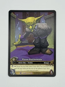 World of Warcraft TCG Drums 202/268 Extended Art Vixton Pinchwhistle - Picture 1 of 1