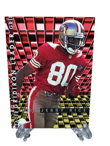 Jerry Rice 1995 Fleer #4 Gridiron Leaders San Francisco 49ers - Picture 1 of 2