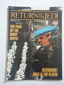 Return of the Jedi No 38 Mar 7th 1984, Rare Star Wars Weekly UK, Marvel Comic - Imagen 1 de 4