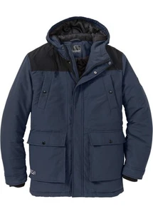 Jacke Regular Fit mit Kapuze Gr. 50 Dunkelblau Herren Winter-Jacke Parka Neu* - Bild 1 von 1