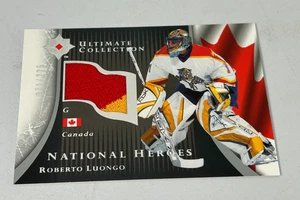 Roberto Luongo 2005 Ultimate Collection National Heroes Jersey #ed /225 - Picture 1 of 2