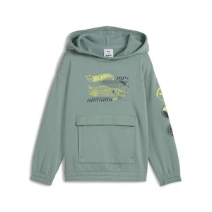PUMA x HOT WHEELS™ Little Kids' Relaxed Graphic Hoodie - Picture 1 of 15