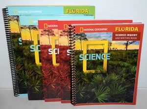 National Geographic Science Big Ideas 4th Gr Set Florida 2018 Brand New FREESHIP - Picture 1 of 3