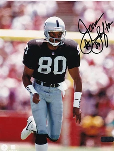 JAMES LOFTON RAIDER AUTOGRAPHED 8 X 10 COLOR PHOTO COA OLD PRO GALLERY - Bild 1 von 2