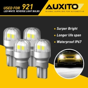 4X 921 LED Reverse Light Bulb SMD White Xenon For Chevy Silverado 1500 2014-2021 - Picture 1 of 8
