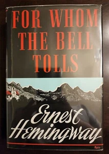 For Whom the Bell Tolls- Ernest Hemingway, First Edition Library w/Slipcase - Picture 1 of 12