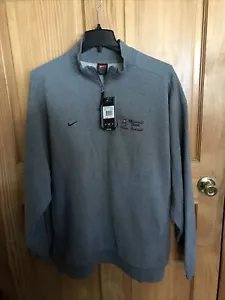 Womens Missouri State Nike 1/4 Zip Sweatshirt Size XXL Gray Ret $55 (NJ-575) - Picture 1 of 8