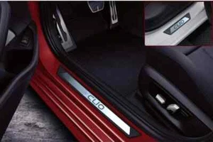 For Renault CLIO 5 2019UP Chrome Door Sill Trim Plate Covers Scratch Guard - Imagen 1 de 5