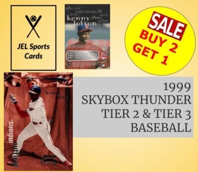 1999 SKYBOX THUNDER BASEBALL~TIER 2 & TIER 3~COMPLETE YOUR SET~BUY 2 GET 1 - Image 1 of 3