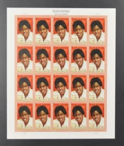 US SCOTT 4565 PANE OF 20 BARBARA JORDAN BLACK HERITAGE FOREVER STAMPS MNH - Picture 1 of 1