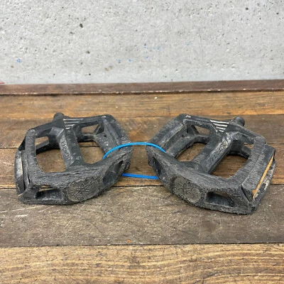 Pedales Haro Fusion 1/2” Old School BMX OPC 1 PIEZA Freestyle Negro OG Años 90 A3 Foto 1 de 4