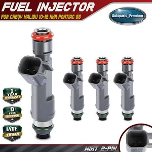 4x Inyector de combustible para Chevrolet Malibu 2010-2012 HHR 2009-2011 Pontiac G6 2010 - Imagen 1 de 9