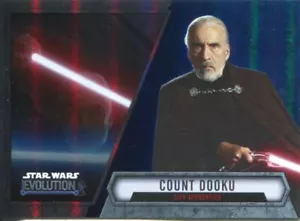 Star Wars Evolution 2016 Blue Parallel Card #98 Count Dooku - Sith Apprentice - Picture 1 of 1