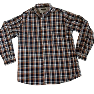 Eddie Bauer Men's On The Go Long Sleeve Shirt Size TXL Classic Fit Poplin Shirt - Picture 1 of 14