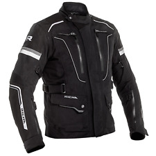 Richa D30 Touring Lifestyle Motorcycle Motorbike Jacket & Trousers Black - L/XL