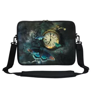 13 13.3"Laptop Computer Sleeve Case Bag w Hidden Handle & Shoulder Strap 773 - Picture 1 of 3
