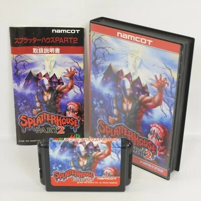 SPLATTER HOUSE Part 2 Mega Drive Sega 1185 md - Image 1 of 4