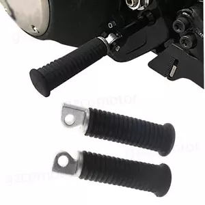 Footpeg Foot Peg Male Mount Front Rear Footrest For Harley Softail Fatbob Street - Picture 1 of 10