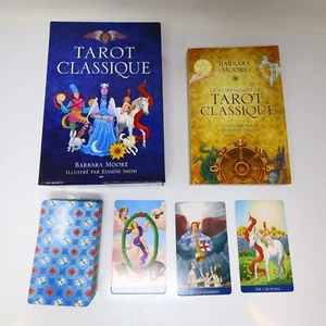 Tarot Classique Barbara Moore Cartes Français Ada Illustré Eugene Smith Complet - Foto 1 di 24