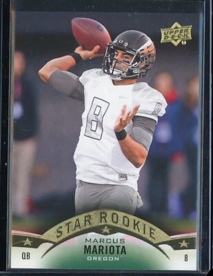 2015 Upper Deck Star Rookie Marcus Mariota Rookie Insert - Image 1 of 2