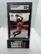 2004-05 UD Upper Deck SP Authentic #14  Lebron James  SGC 10 GM 