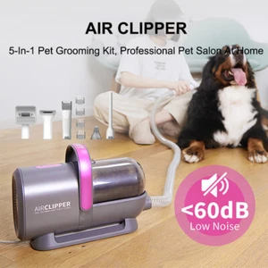 PETKIT AirClipper Kit de Aspiradora para Acicalamiento de Mascotas Profesional Desprendedor - Imagen 1 de 11