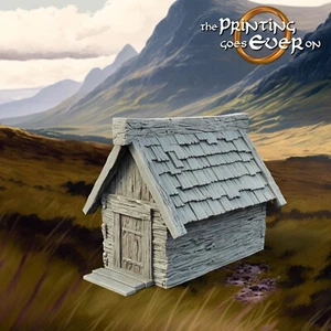 Farmstead Terrain Hen House 28mm Scatter Terrain Tabletop Fantasy Wargaming dnd - Bild 1 von 1