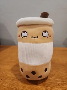 Tea Bubble Cup Plush Boba Cute Stuffed Soft Kawaii Pillow Cushion 8 Inch - Picture 1 of 7