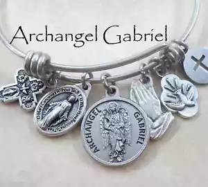 Brazalete Arcángel Gabriel, Ángel de la Revelación, Santo Patrón - Imagen 1 de 6