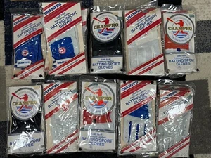 Champro Premium Batters Batting Glove Pair Adult Sizes XL, M, S NEW Vintage - Picture 1 of 11