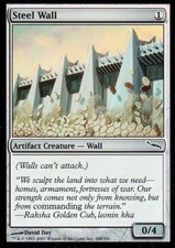 Steel Wall Foil | NM | | Mirrodin Magic MTG