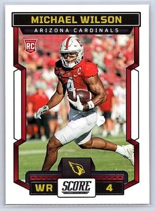 2023 Score #362 Michael Wilson RC Arizona Cardinals - Picture 1 of 2