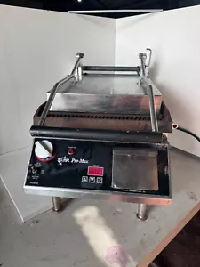 Panini Grill Star Pro-Max GR14SN Commercial Flat Two-Sided TORTILLA/PANINI PRESS - Picture 1 of 16
