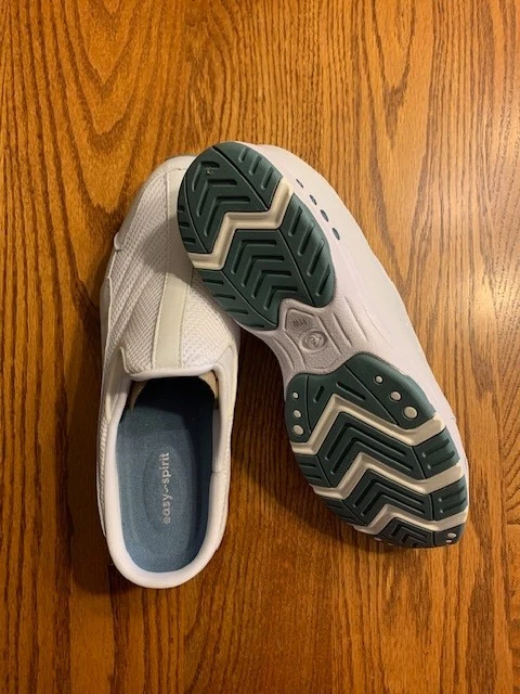 EASY SPIRIT Wmns путешествий время замши поскользнуться на кроссовок Mules 7 Вт 9,5 М 11 Вт новый без коробки - Изображение 1 из 1