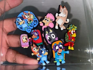 8 Stck. Schuh Charms für Kroko Motiv Charms Bluey Bingo Cartoon Schuh Charms - Bild 1 von 1