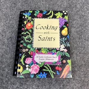 Cooking with Saints All Saints Lutheran Church 2002 Cookbook Spiral - Picture 1 of 4