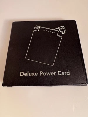 Tarjeta de alimentación de lujo portátil micro USB batería 2.500 mah MO DELGADO 1 PAQUETE NUEVO EN CAJA Foto 1 de 4