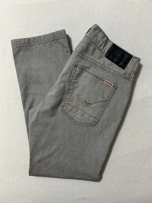 Jeans Hudson Blake ajustados rectos para hombre 32 (32x29) gris denim botón mosca Foto 1 de 4