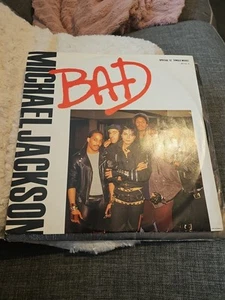 Michael Jackson - Bad - 12" Vinyl (1987) *HEAR it HERE* - Picture 1 of 4